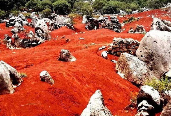 dunas rojas de pacula